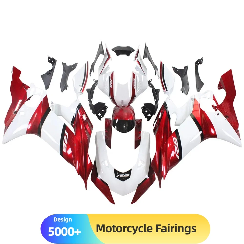 

Комплект обтекателей послепродажного обслуживания мотоцикла для Yamaha YZF-R6 2017-2023 с литым АБС-пластиком, 100% идеально подходит