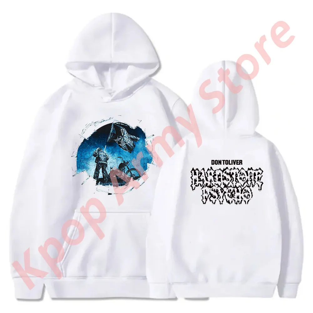 Don Toliver Tour Merch Hardstone Psycho Cover Hoodies Winter Women Men Fashion Casual Long Sleeve Sweatshirts