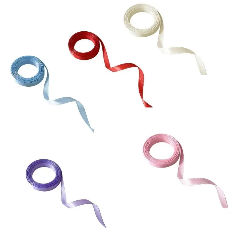 652F Ribbon 10mmx2 Meters, Color Ribbon for Gift Wrapping, Crafting, Balloon, Hair Bows, Bridal Bouquets, Wedding