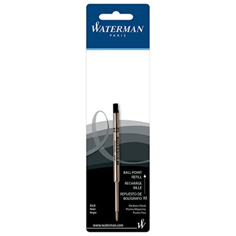

Ink Refill for Ballpoint Pens, Medium Point, Black 834254