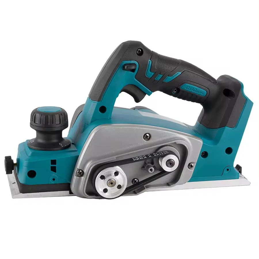 ONEVAN 1000w Cordless Mini Wood Handheld Planer 82mm Power Electric Wood Planer Machine Wood Working for Makita Battery