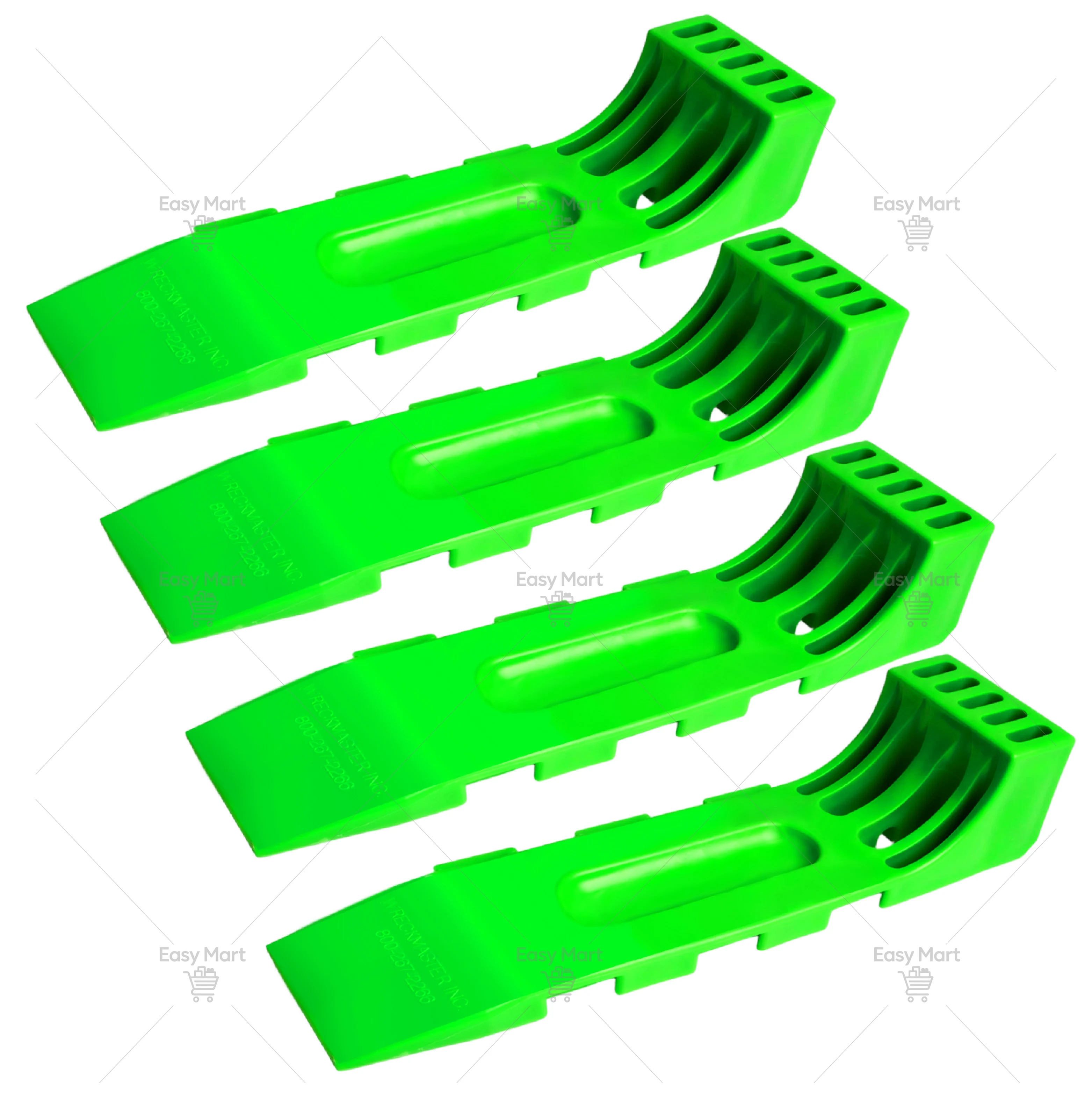 Trailer Interlocking Plastic Tire Skates for Ramp Wrecker Operations