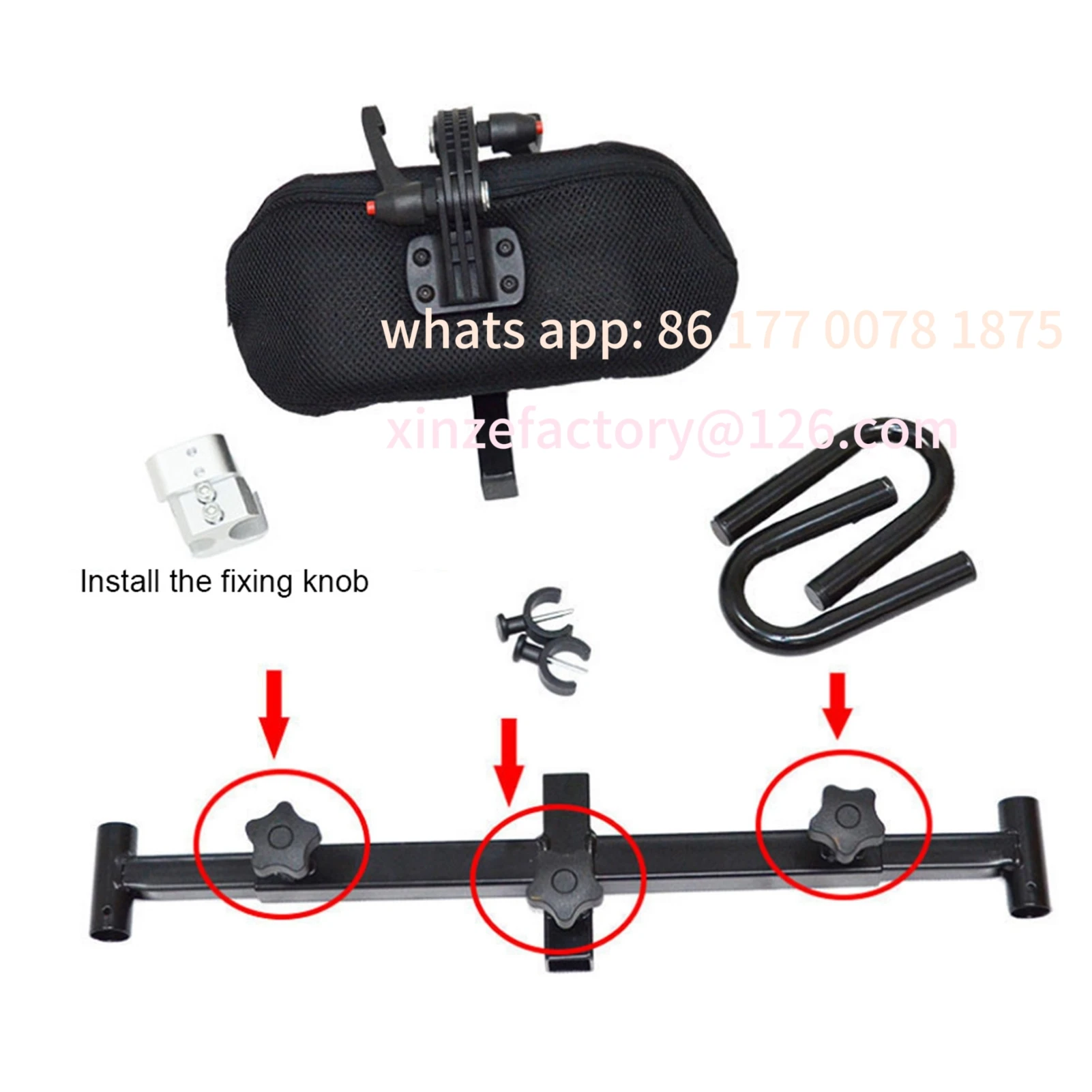 Customizable Adjustable Headrest Cushion  Support Neck Support Wheelchair  Cushion Headrest