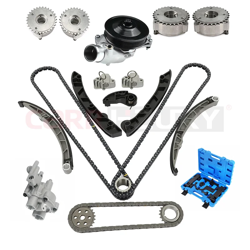 

Carrhzury Hot Sale Timing Chain Kit VVT for Range Rover Sport LR4 3.0L 5.0L 2010-2015 LR051011 LR051012