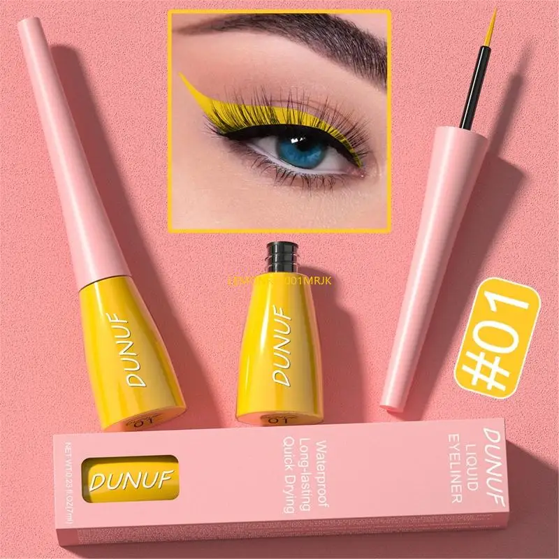 M4YA kleurrijke vloeibare eyeliner waterdichte eyeliner langdurige eye voering gemakkelijk te verven