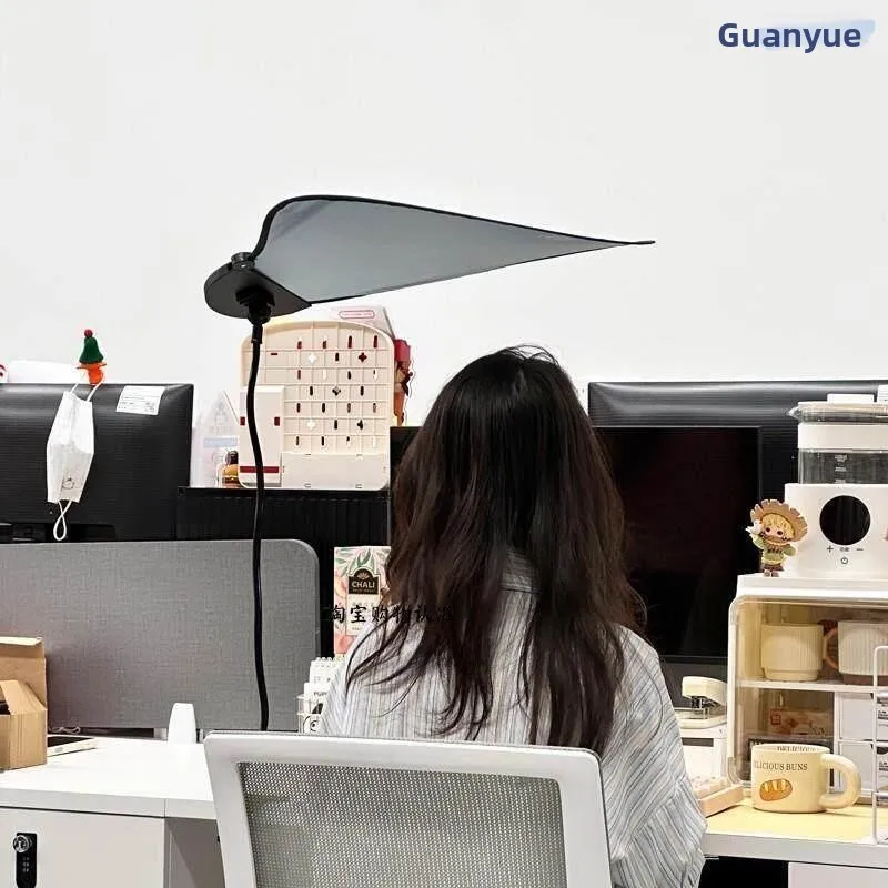 

Portable Office Air Conditioner Windshield Universal Portable Windproof Screen Portable Clip-On Style Office Desk Windshield