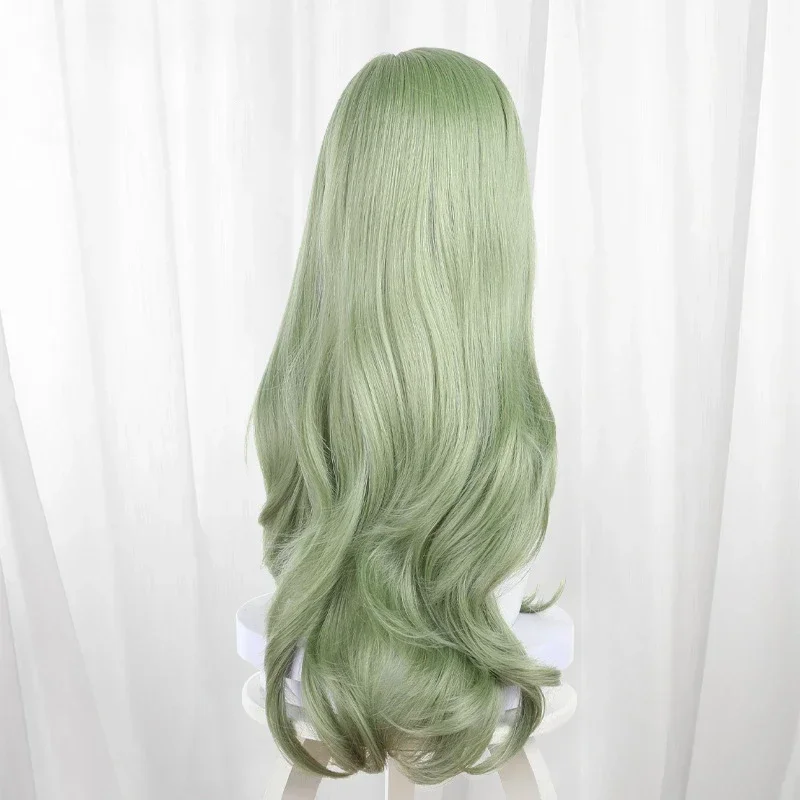 qwerrtyuio. 123456   Парик для косплея на молнии, синтетическое волокно, длинный парик Naraka Bladepoint Wigsasdffghjk 987764