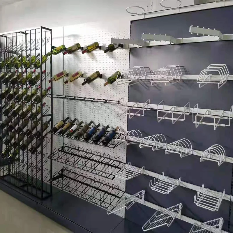 custom.Assemble Retail Single Sided Shelving Cold Rolled Steel Supermarket Shelves