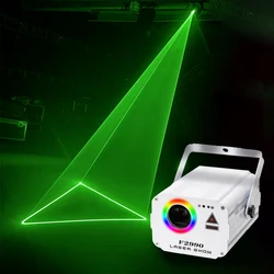 DJ Party Lights 2200mw Wireless Remote Stage Professional Equipment Holiday Decoration Lighting Disco Laser