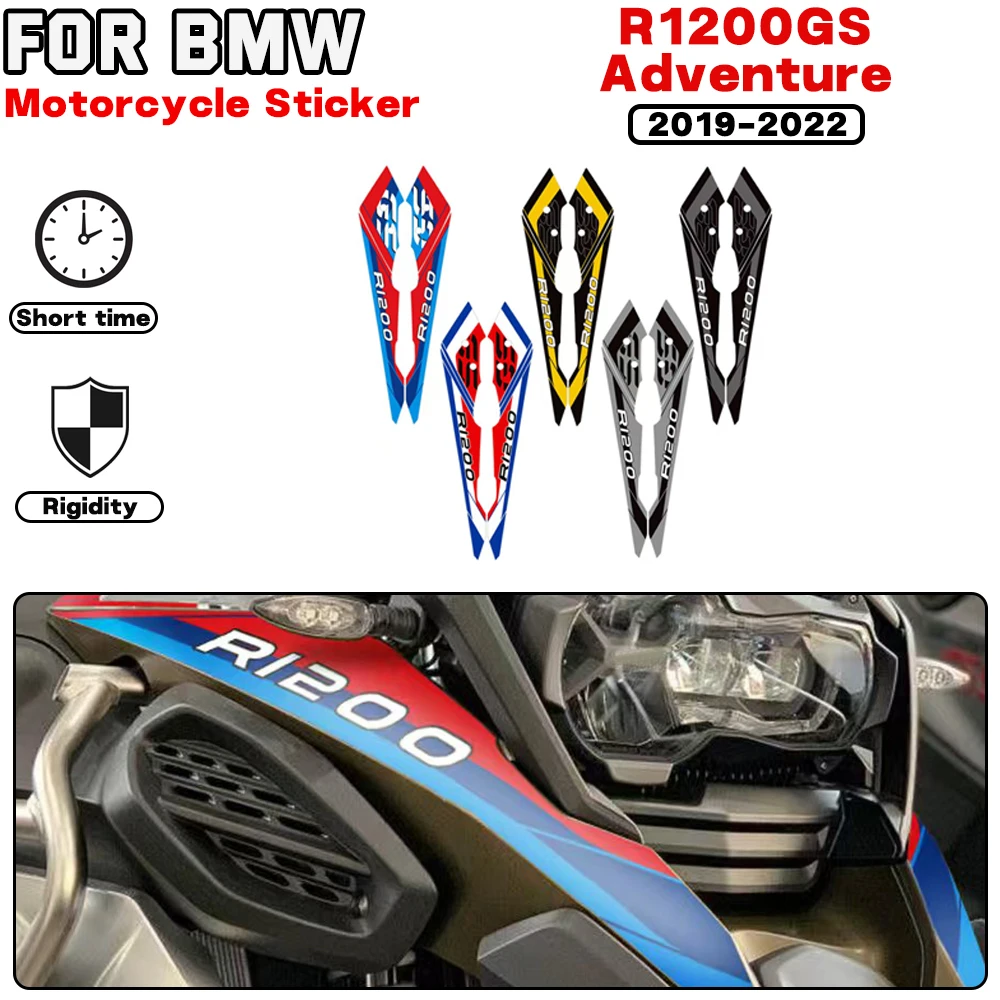 

For BMW R1200GS Adventure 2019 2020 2021 2022 Motorcycle Accessories Front Fairing Sticker Decoration PVC Decal Kit