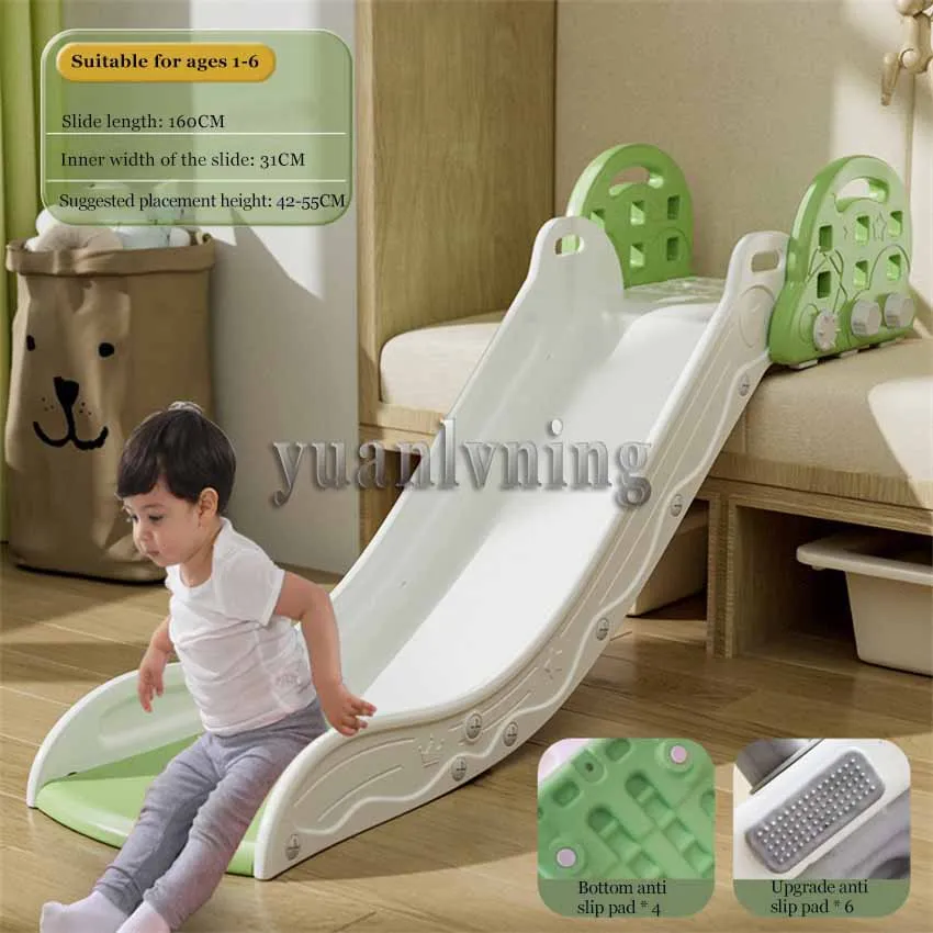 Foldable Kids Sofa Slide Adjustable Climbing Slide For Bed Sofa Stair Kids Toddler Slide Climber Toy Playground Playset Indoor