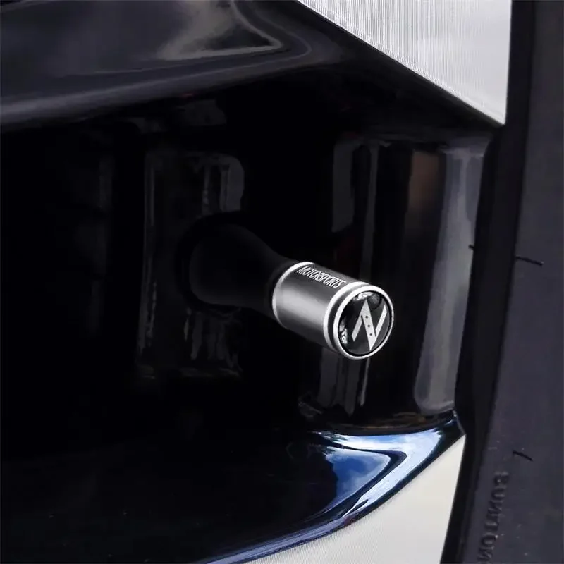 For Nissan Z Logo X-Traill Xterra Qashqai Sylphy Leaf Murano Tiida Almera Altima Note 4PCS Car Tire Valve Caps Wheel Accessories