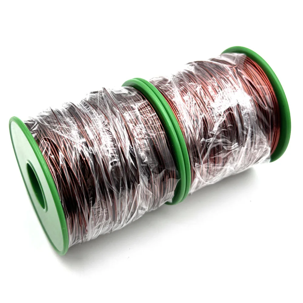 500g/roll Enamelled wire QZY-2/180 grade high-temperature resistant enameled copper wire 0.13-0.44mm QZY180