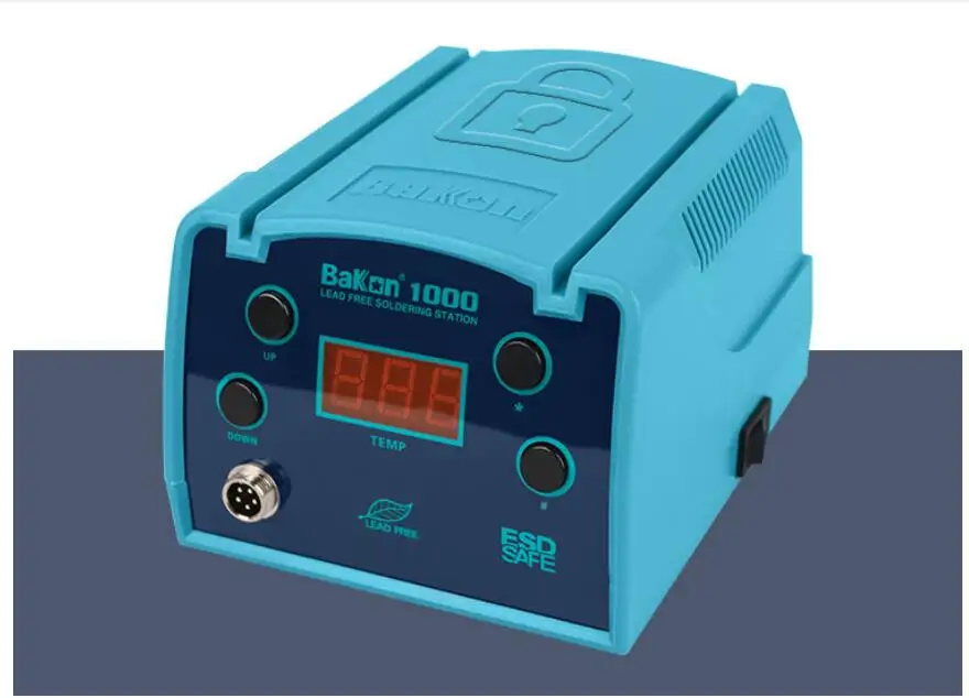 Bakon-High Frequency Edge Current Heating Repairing Tools, Hot Air Soldering  Station Rework Soldering BK1000