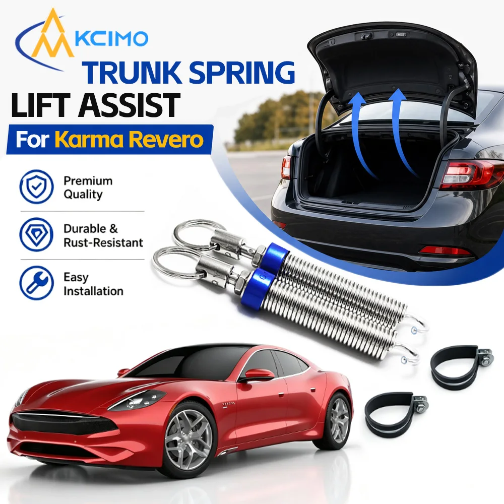 For Karma Revero Adjustable Trunk Lid Lift Spring Kit Auto Boot Automatic Opening Tension Lifter Device Rear Tailgate Lid Parts