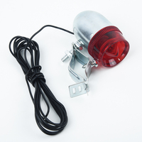 Vintage Style Bicycle Taillight 12V 6W Classic Retro Rear Indicator Dynamo Bulb Easy Installation and Easy to Use