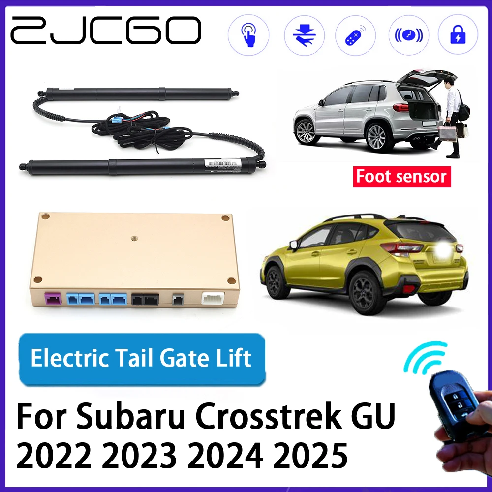 

ZJCGO Car Auto Trunk intelligent Electric Tail Gate Lift Automatic Tailgate Opener for Subaru Crosstrek GU 2022 2023 2024 2025
