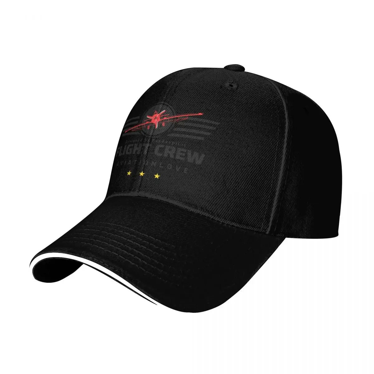 Aviationlove 4 - FLIGHT CREW - by Paydaypilot Baseball Cap Unisex for Men Women Outdoor Golf Running Hiking Summer Beach Travel