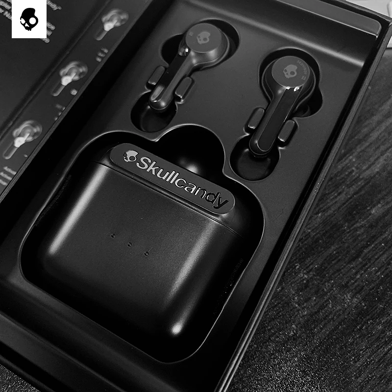 Skullcandy Indy Wireless Bluetooth 5.0 Headset Sports Music Game Portable Earphone Waterproof CVC Noise Reduction