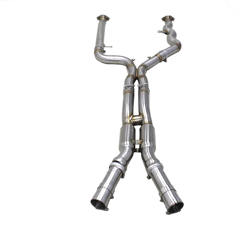 

OBM SS304 Exhaust Equal Length Midpipe For BMW M3 G80/G82 3.0T 2021-2022 Racing Sport Car Exhaust Pipe Mid Pipe