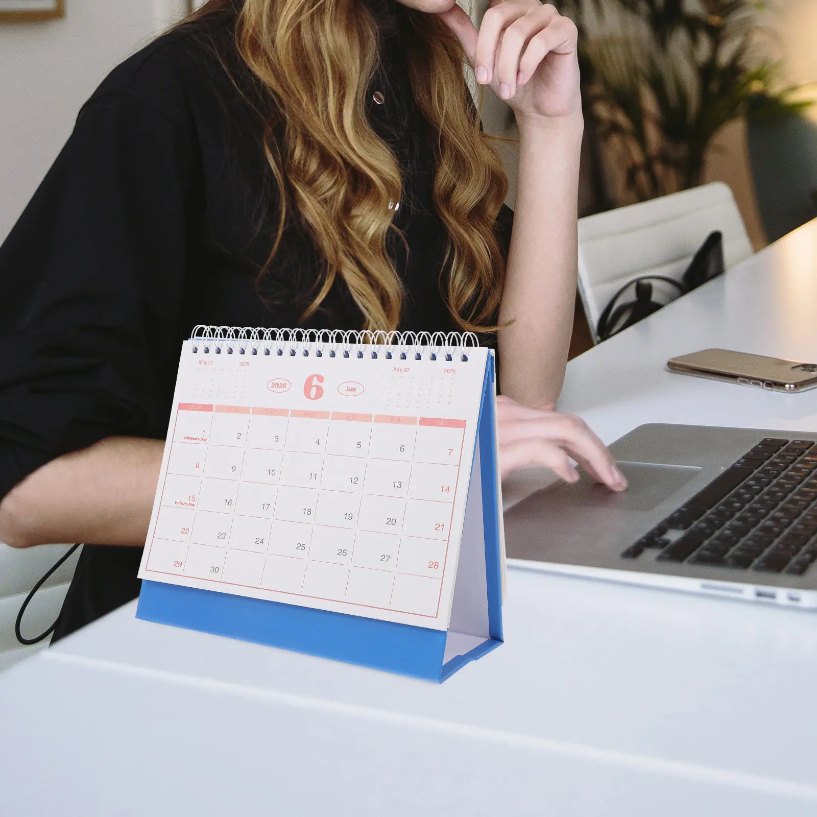 

Настольный календарь на 2025 год, маленький, миниатюрный, складной, ежемесячный планировщик, портативный, декоративный, для офиса и дома