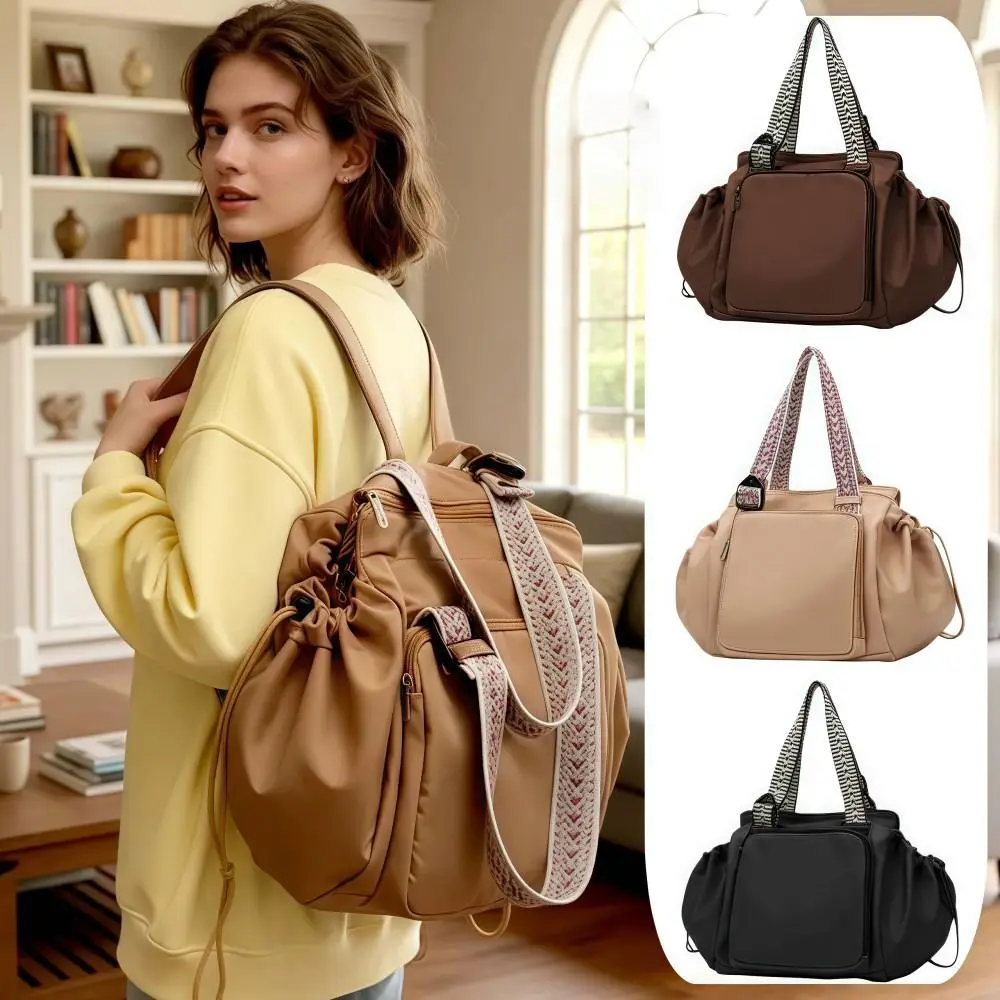 Multifunctional Travel Storage Bag Cradle Design Large Capacity Women's Backpack Waterproof Lightweight Tote Bag