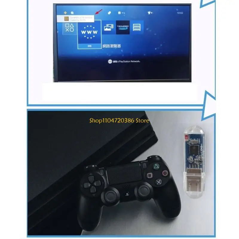 K0EA USB Dongle WiFi Plug Adapter USB Gratis untuk P4 9.0 Sistem Cracking Serial Port ESP32 Modul WiFi