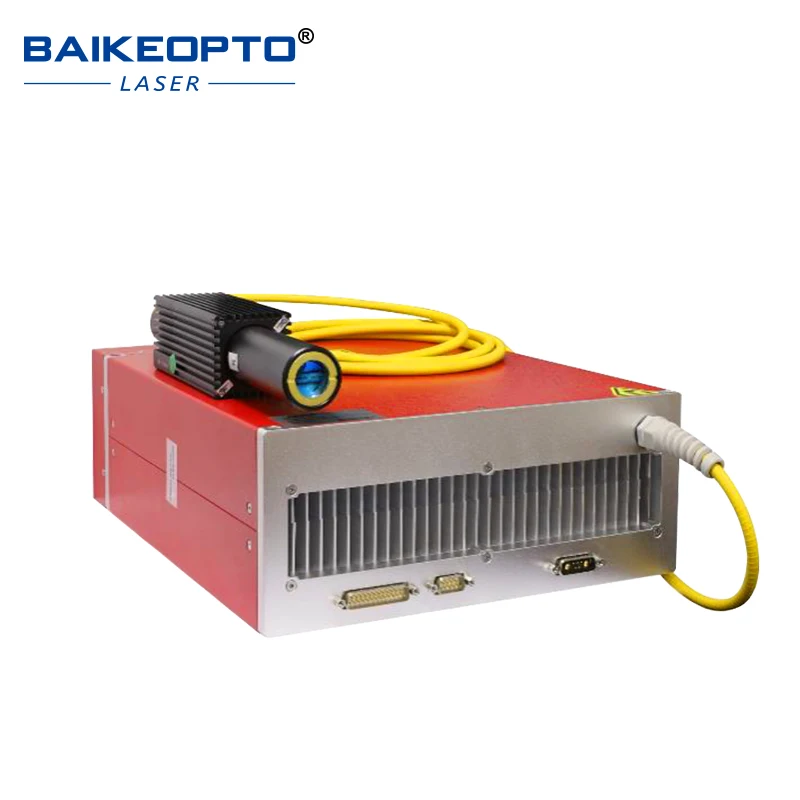 JPT Original YDFLP-100-M7-M-R 100W MOPA Fiber Laser Source 1064nm 1.5mJ Pulse Energy 1-4000kHz for Metal Deep Engraving/Black Ma