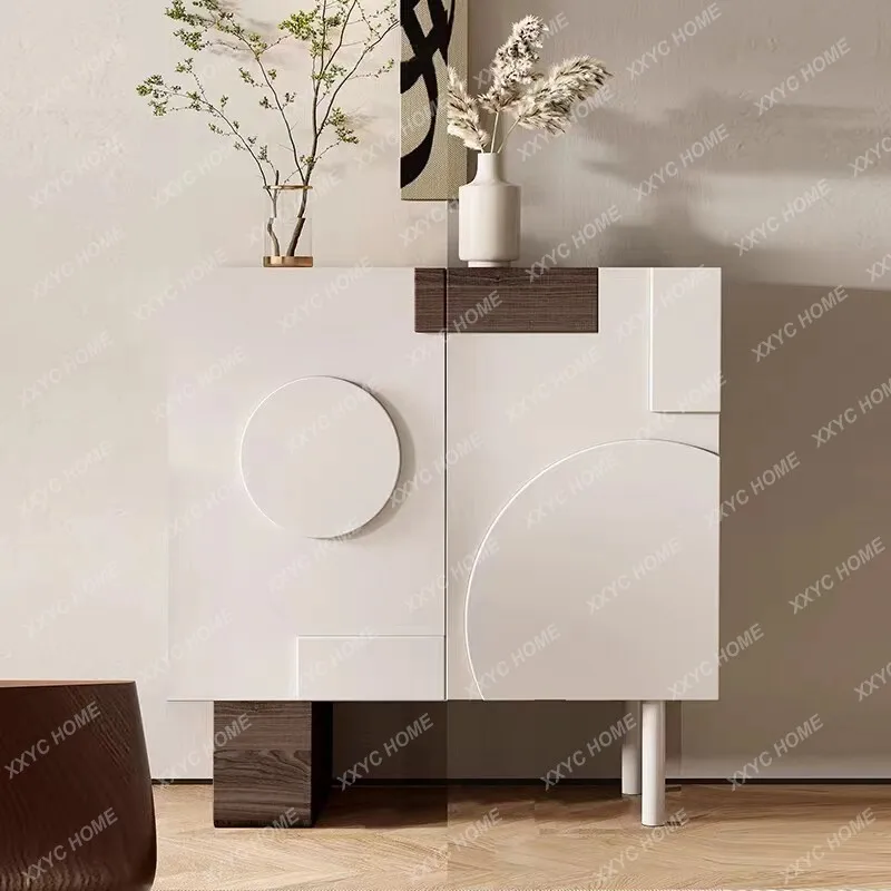 

Light luxury high-end entrance cabinet Modern simple living room decorative dining side cabinet