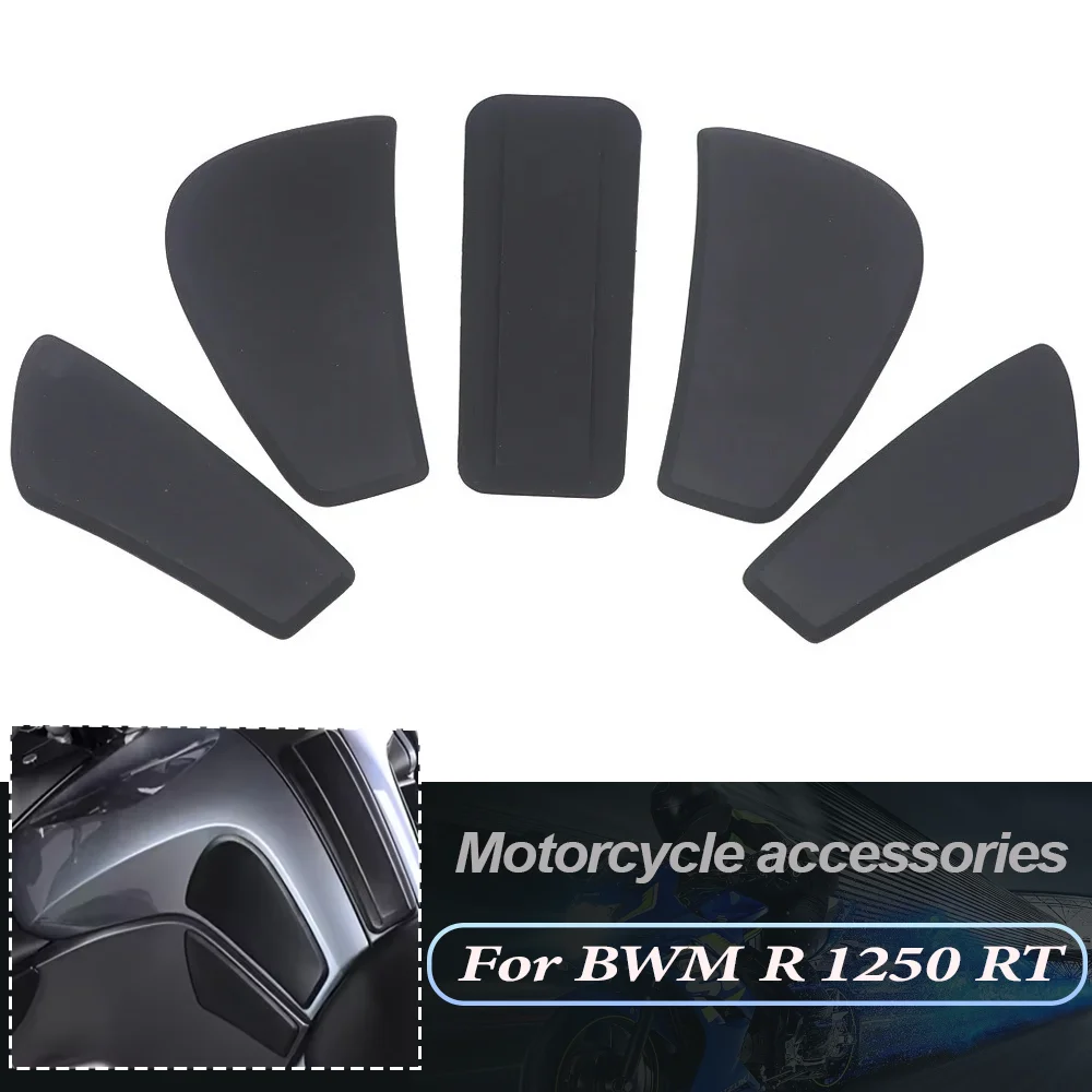 

Motorcycle Accessories Tank Pads FuelTank Side Knee Traction Grips Anti Slip Pad For BMW R1250RT R 1250 RT R1200RT LC 2014