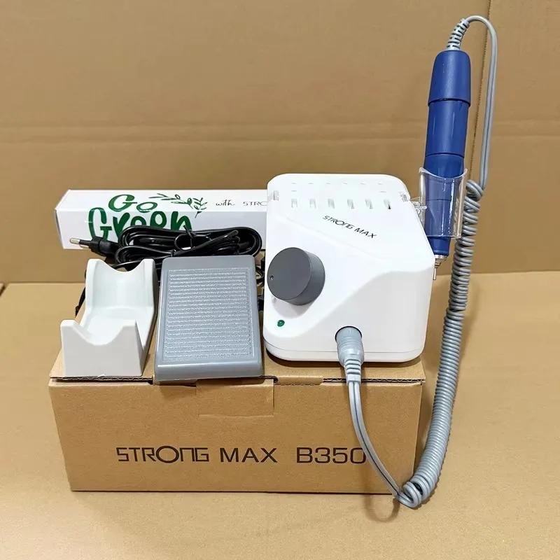 NAIL ART TOOL Strong Max B350 40000 Rpm Electric Nail Drill for Nail Drill Bits