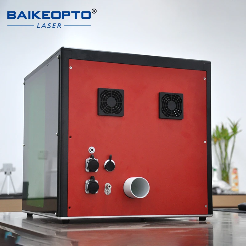 

Compact Enclosed Fiber Laser Engraver 20W/30W/50W Safety Green Shield Laser Marking Machine for Metal Plastic Jewelry DIY Indust