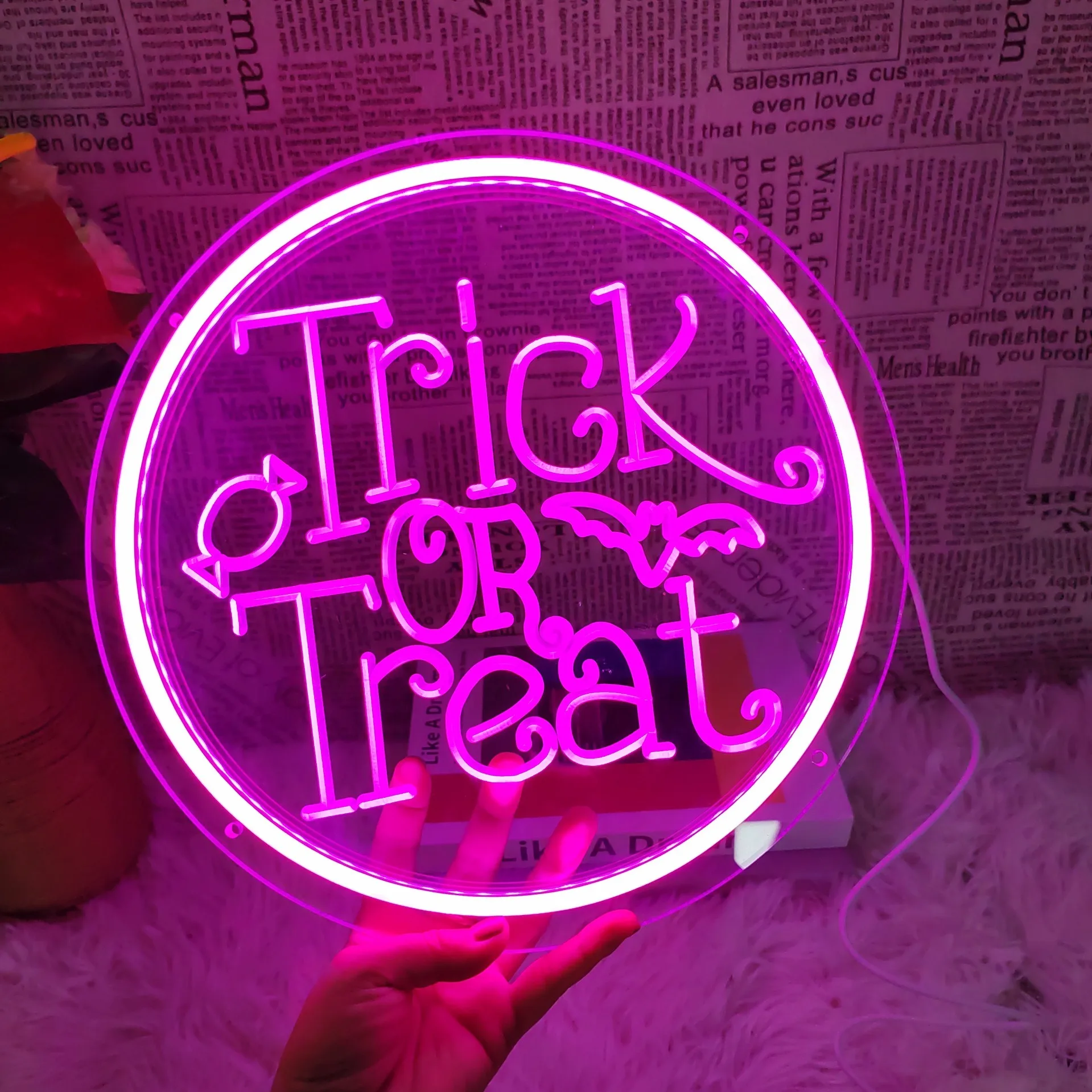 Halloween Pumpkin Neon Sign Decorations Neon Led Signage For Game Room Outdoor Bar Club Party Supplies Neon Sign Wall Decoration