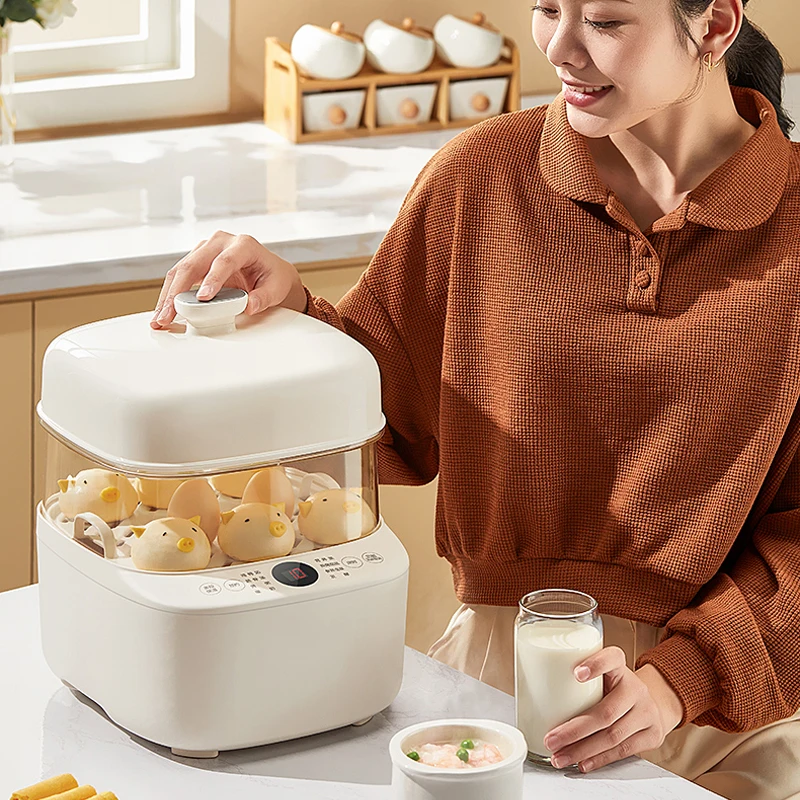 Electric Stew Pot Electric Steamer Stewed Household Porridge Artifact Bird's Nest Special Automatic Pot Cooker 220V - Image 4
