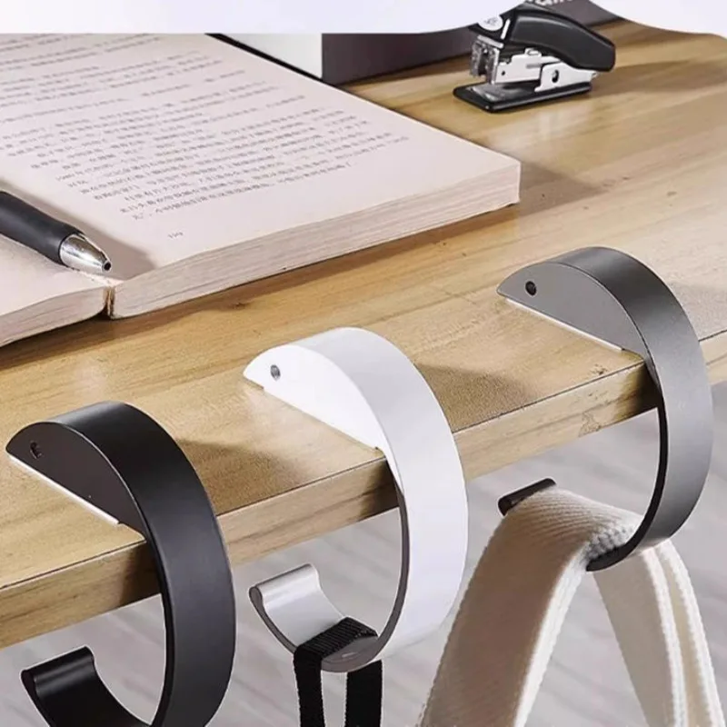 Schreibtisch-Taschenhaken Rutschfester Eleganter Aufhänger für Büro- & Studentenschreibtische Bohrfreie Abnehmbare Mehrzweck-Tischhaken Handtaschenhaken – Detail 6
