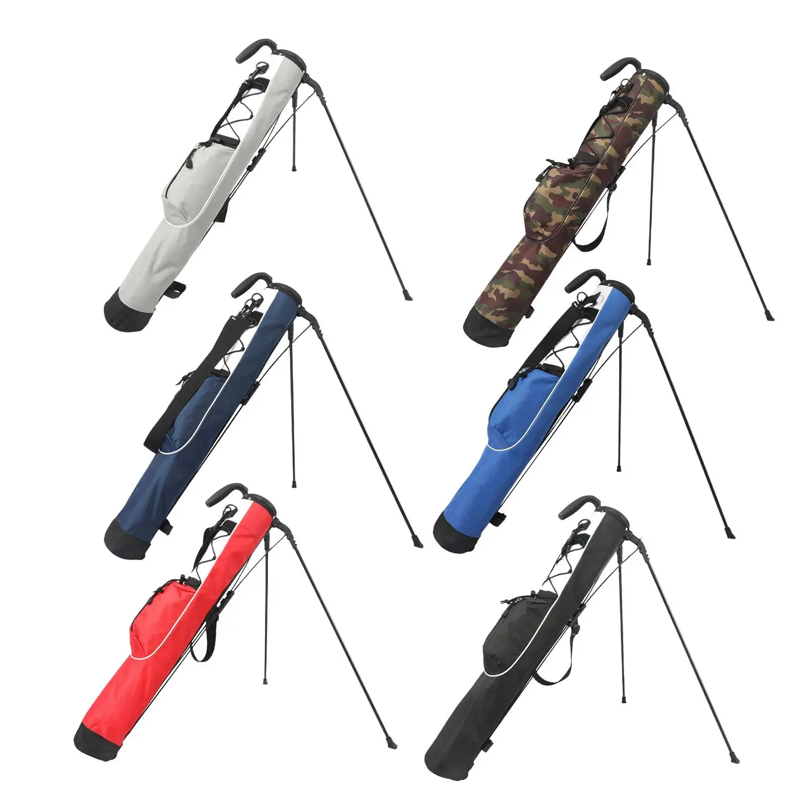 Golf Bag Golf Stand Bag Portable Storage Bag Lightweight Organizer Golf Carry Bag Golf Club Bag for Golf Supplies Golfer Gift