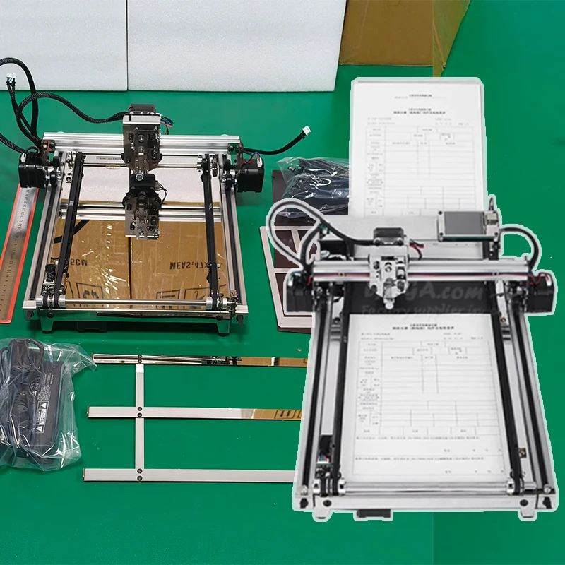 

LY Professional Assembled Auto Paper Feeding Drawbot Pen A3 Size Writing Drawing Robot Machine Lettering Corexy Normal Frame