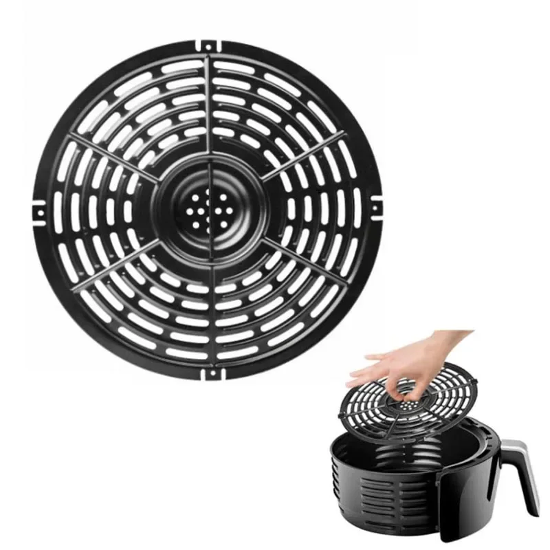 Air Fryer Basket Replacement Grill Air Pan for Power Dash Air Fryer Parts Crisper Plate Non-Stick Fry Pan Airfryer Accessories