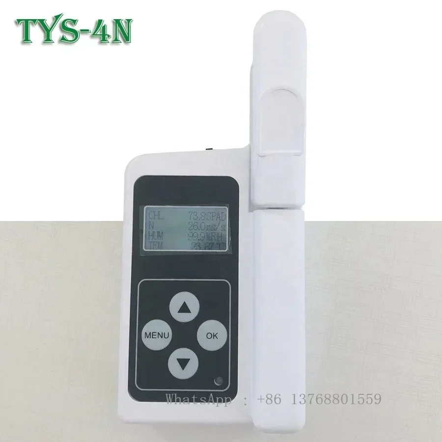 TYS-4N Plant Nutrition Analyzer Meter Chlorophyll/ Leaf Temperature/ Leaf Humidity Tester For Agricultural