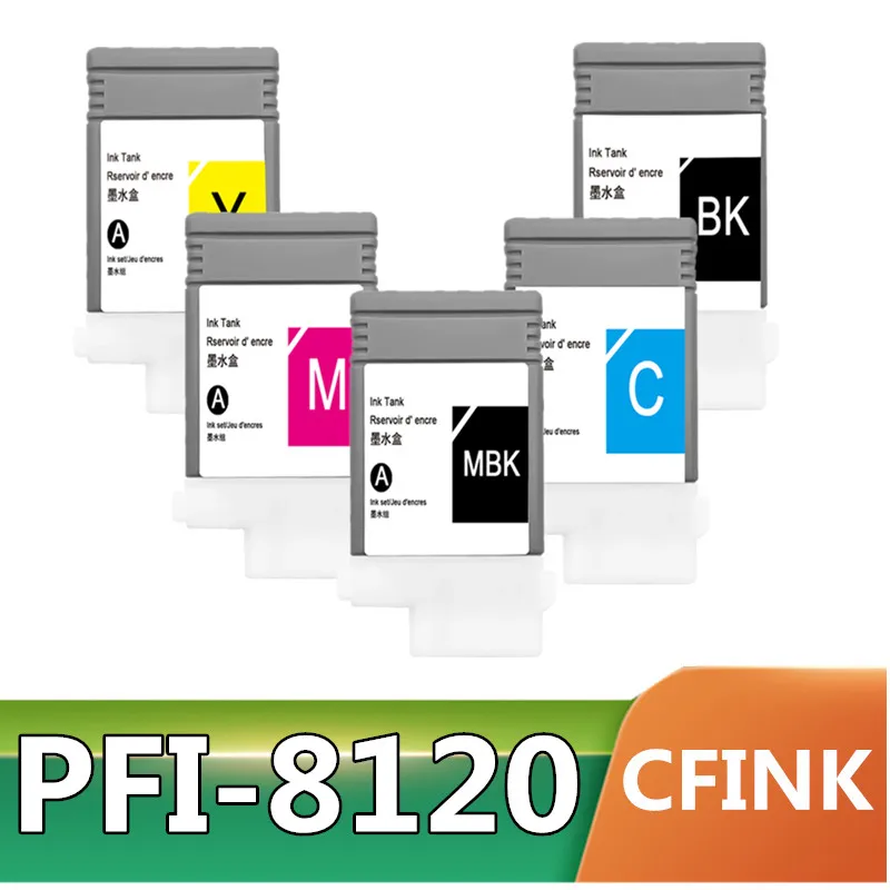 8120 For Canon PFI 8120 Ink Cartridge Compatible For Canon TM 5200 5205 5200MFP 5300 5305 5300MFP 5305MFP 130ML Pigment ink