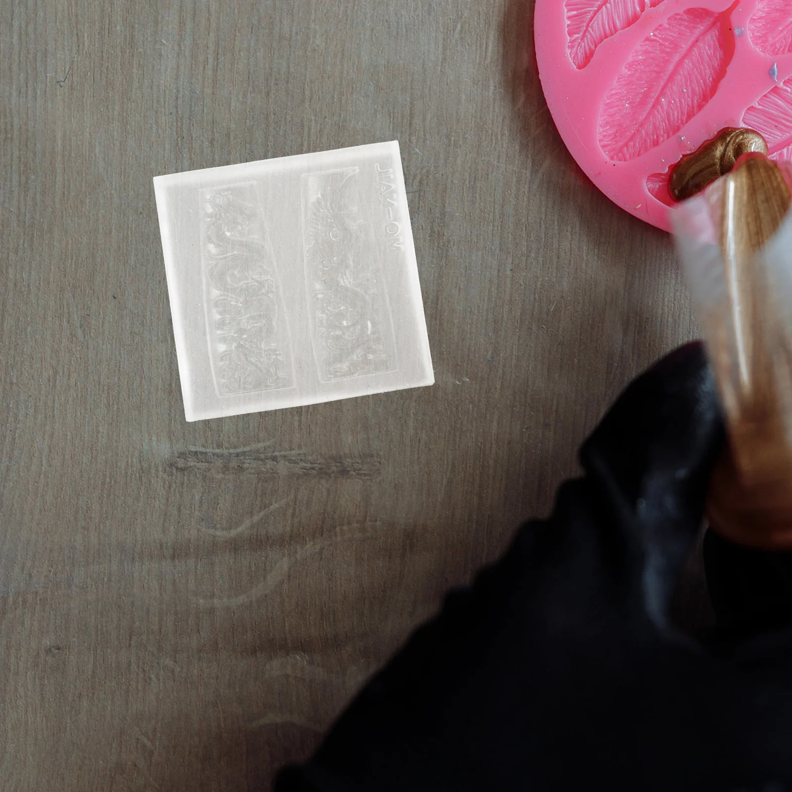 

2Pcs DIY Nail Decoration 3D Silicone Mold Reusable Manicure Decor Template Flexible Easy Demould Chinese Style Pattern Detailed