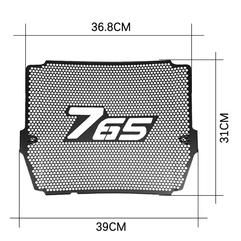 For Triumph Street Triple 765 2020-2024 Motorcycle Radiator Grille Guard Cover for Street Triple 765R 765S 765RS Accessories