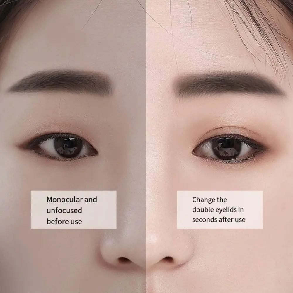 360 Uds. Adhesivo Invisible impermeable para párpados de encaje en forma de oliva S/L pegatinas de ojos de malla sin pegamento pasta de encaje transparente para mujeres