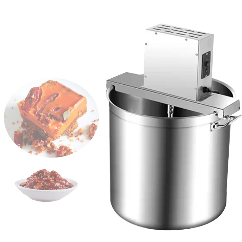 Automatic Hot Pot Bottom Frying Machine Pepper Meat Jam Stainless Steel Spicy Hot Pot Sauce Boiling Mixer