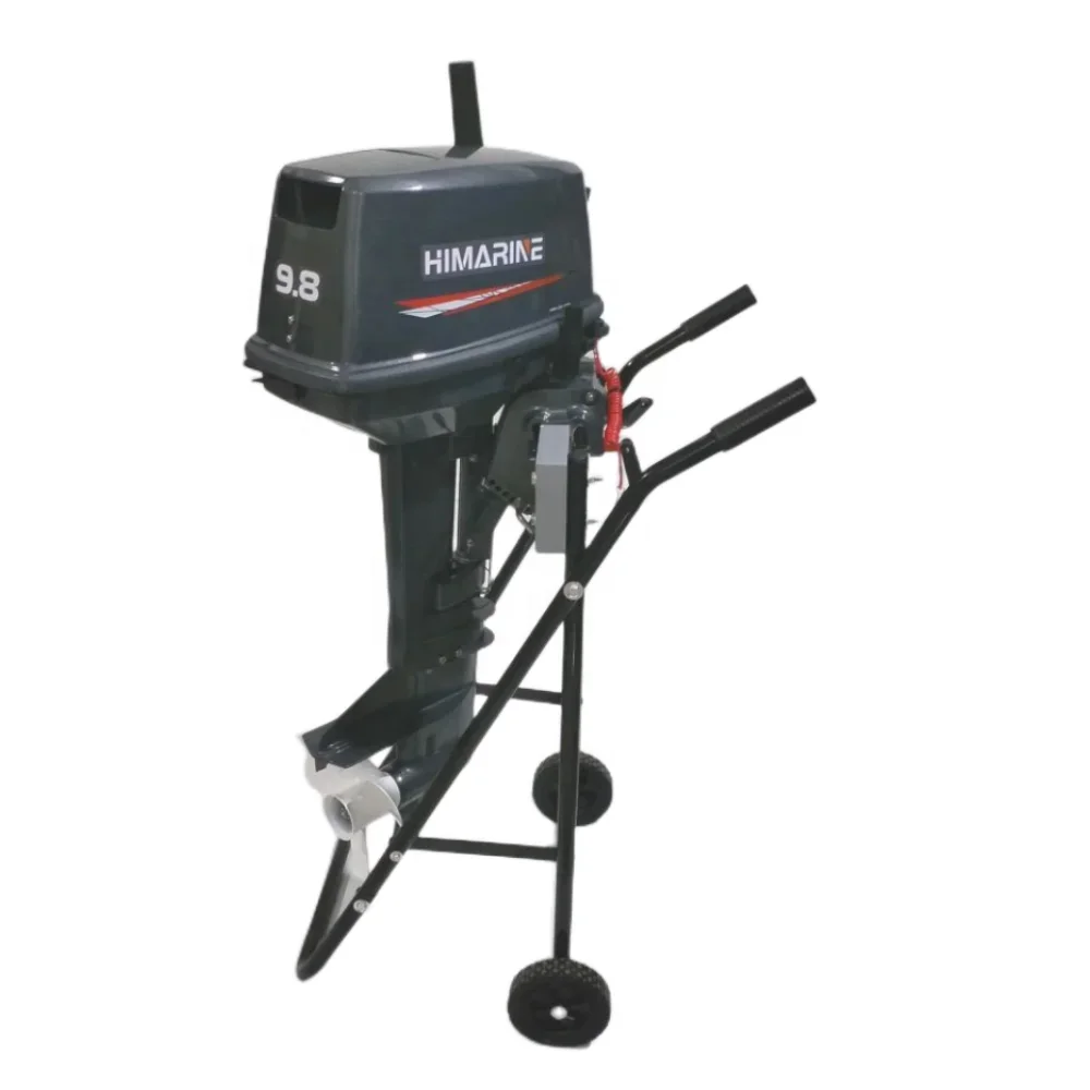 Himarine Brand 9.8HP 2 Stroke Short Shaft Outboard Motor Boat Engine Compatible