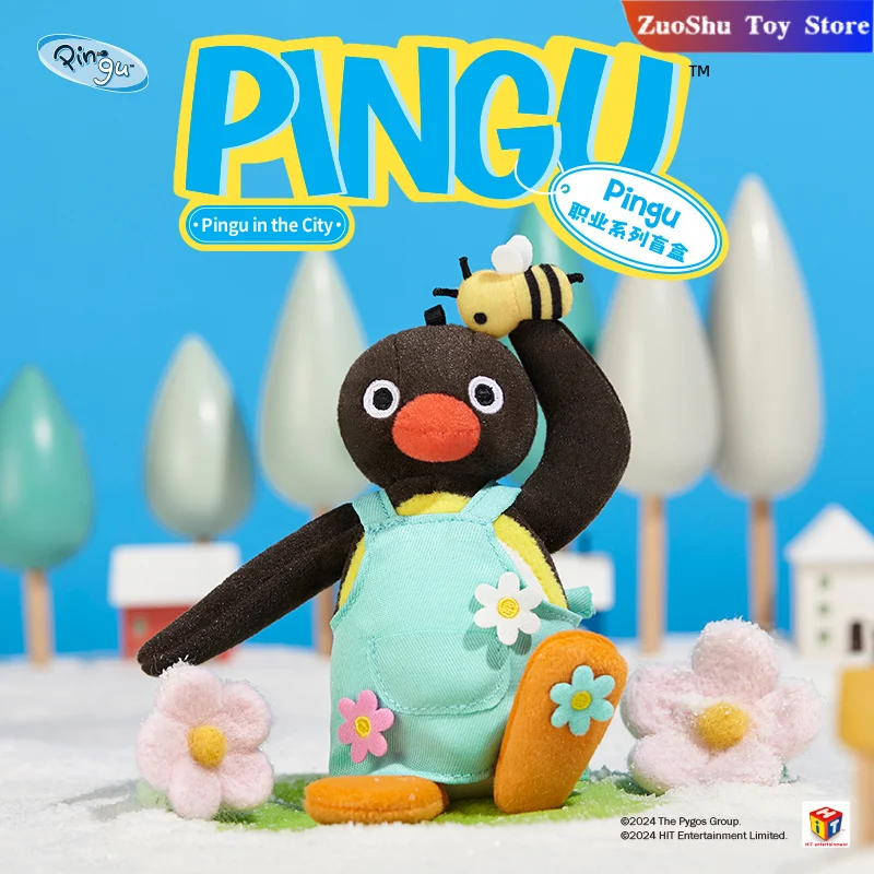 Nieuwe Pingu Penguin Blind Box Speelgoed Professionele Serie Hanger Verrast Box Geschenken Poppen 2025, Pingu Penguin Decoratieve Geschenken Speelgoed