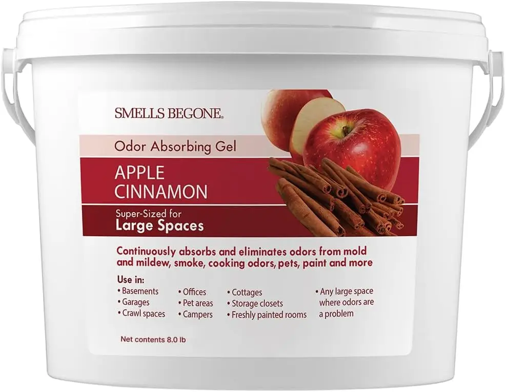 

1-Gallon Odor Absorber Gel - Air Freshener & Odor Eliminator for Homes, Garages & Commercial