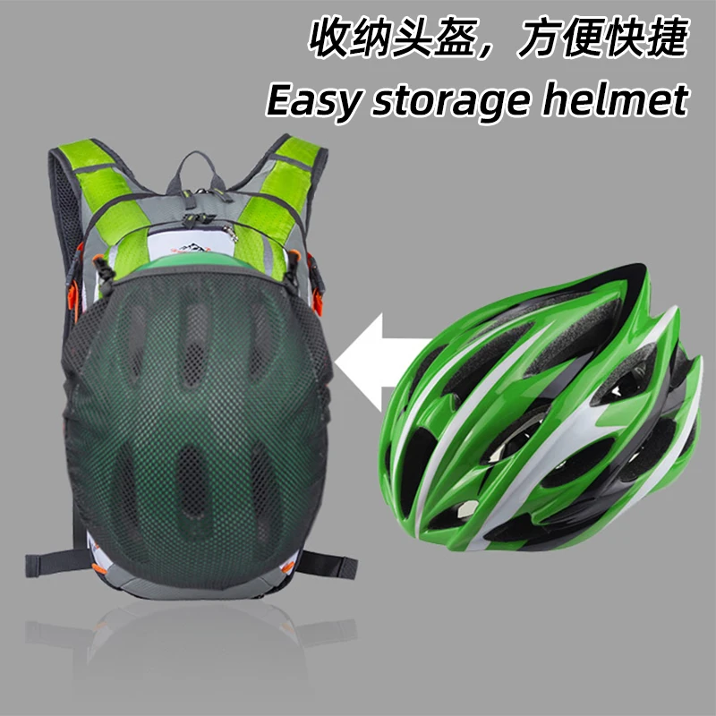 18L Outdoor Sport Backpack Climbing Hiking Running Bike Cycling Knapsack Ultralight Bicycle Bag Waterproof Hydration Rucksack