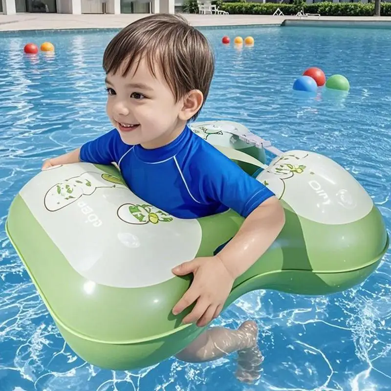 Baby Float Press Type Baby Floaties Lichtgewicht zwemtrainingsapparaat Multifunctioneel waterspeelgoed voor zwemklasse Badkuipvakantie