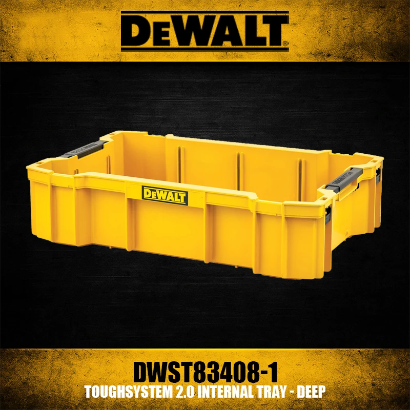 DEWALT DWST83407-1 ToughSystem 2.0 Internal Tray - Shallow DWST83408-1 TOUGHSYSTEM 2.0 Internal Tray - Deep